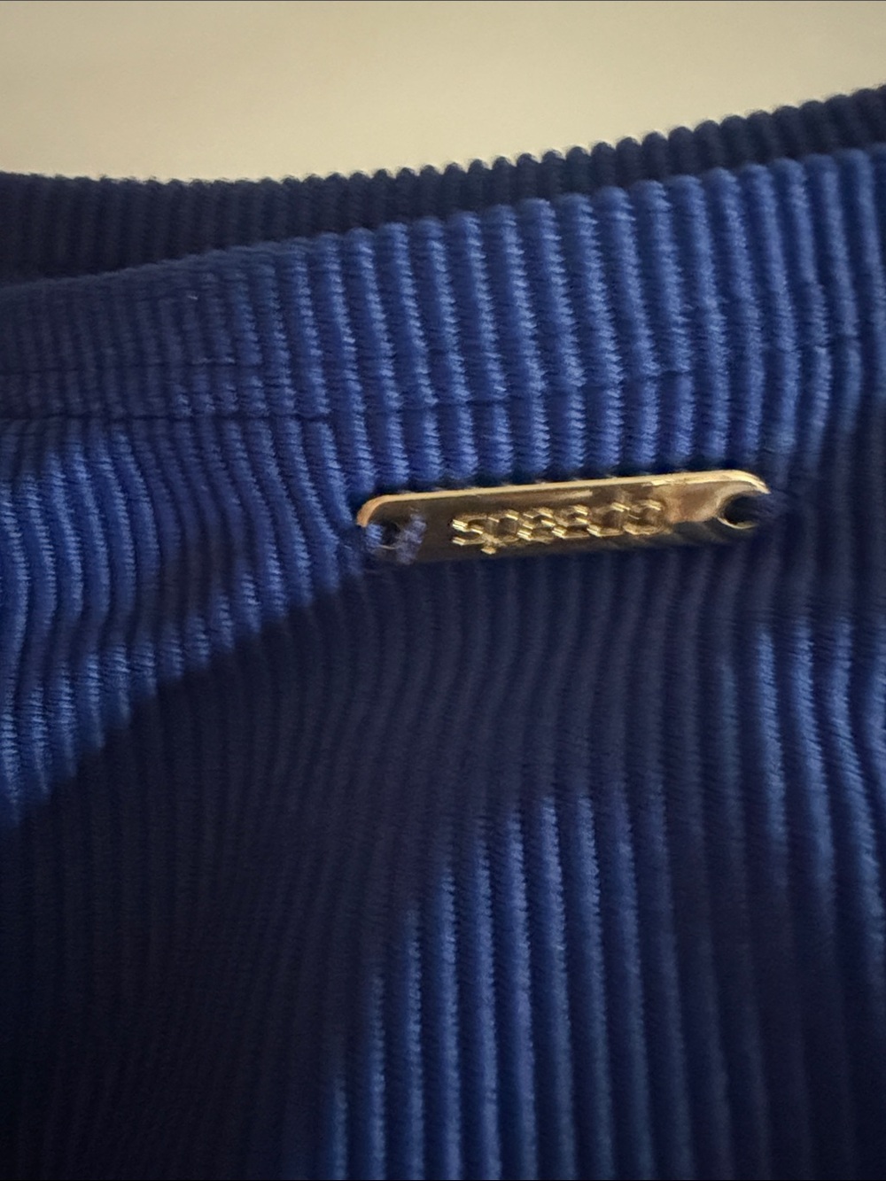 Speedo Blue Ribbed Two-Piece Swim Set - Picture 16 of 16